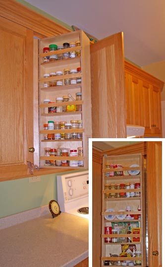 pantry in a cupboard