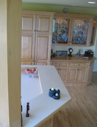 cabinet with glass doors
