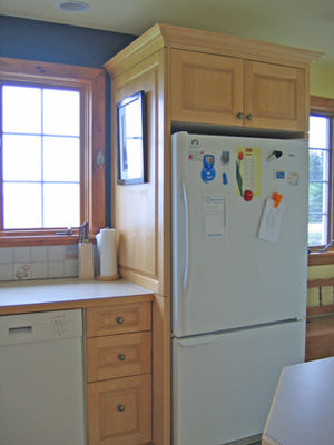 fridge cabinet