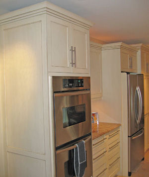 oven and fridge
