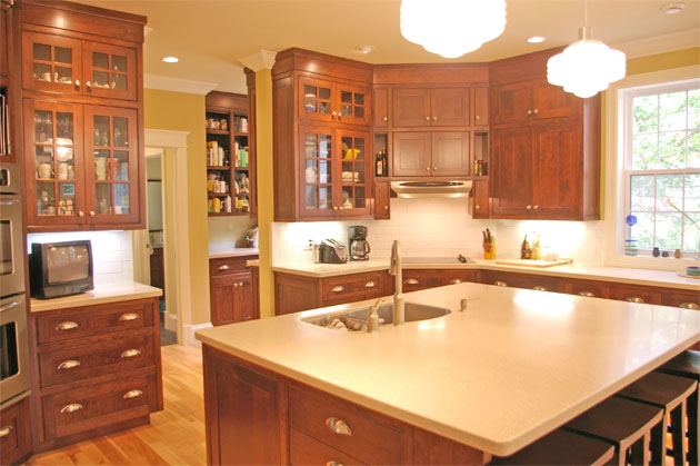 CLC cherry wood kitchen