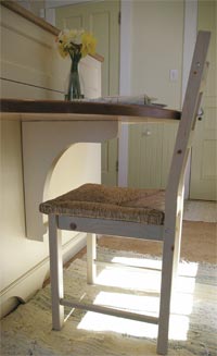 sink area front