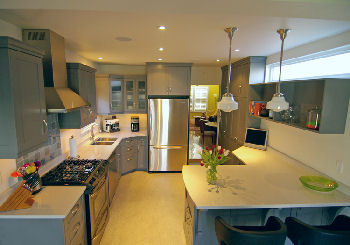 chic halifax kitchen by CLC