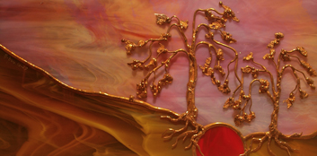 stained glass panels