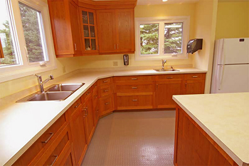 functional industrial kitchen