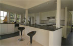 modern white kitchen