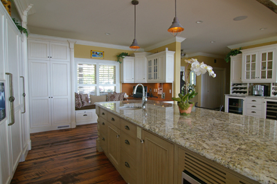 big kitchen island