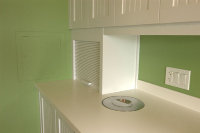 all-but hidden recycling container