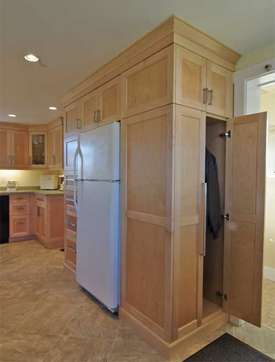 handy closet by the door