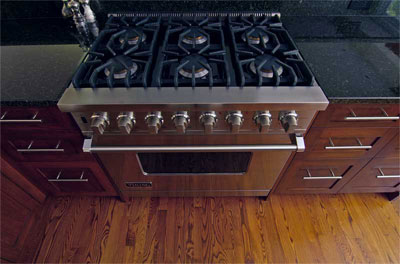 stove top custom island