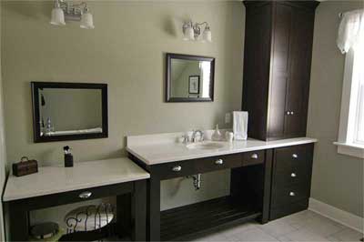 hidden range hood is open