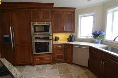 custom hardwood kitchen 
