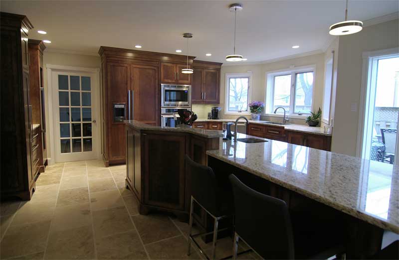 custom maple kitchen