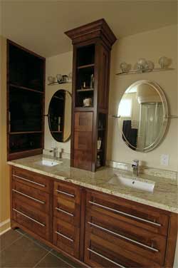 master bathroom vanity for two