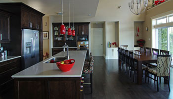 hardwood Shaker kitchen