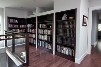 bookshelves
