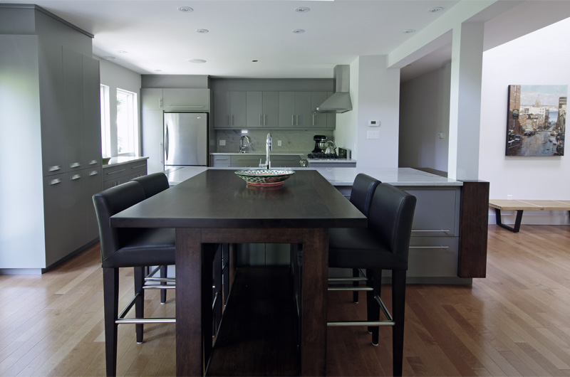 modern custom kitchen