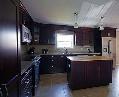 custom maple kitchen