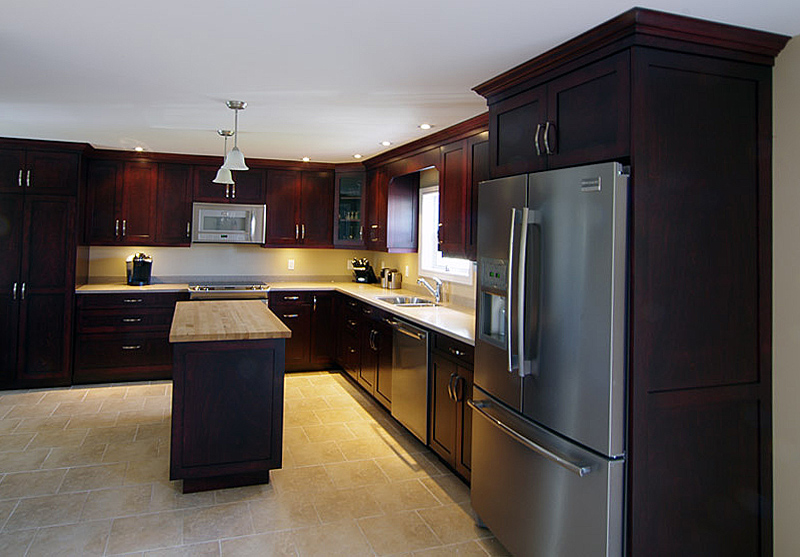 custom maple kitchen