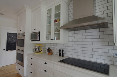 built-in kitchen appliances