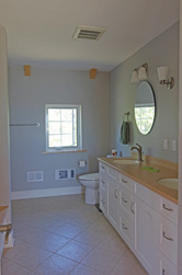 Master bathroom vanity
